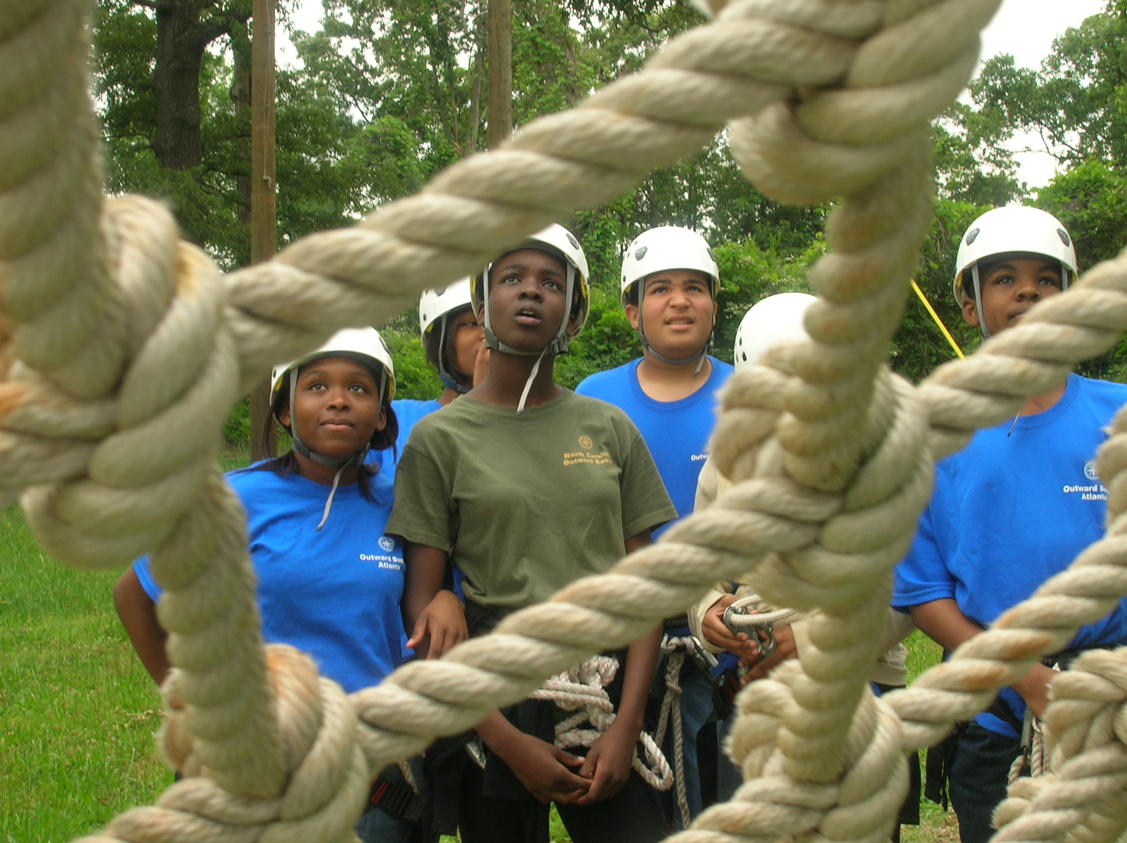 High ropes course in Atlanta
